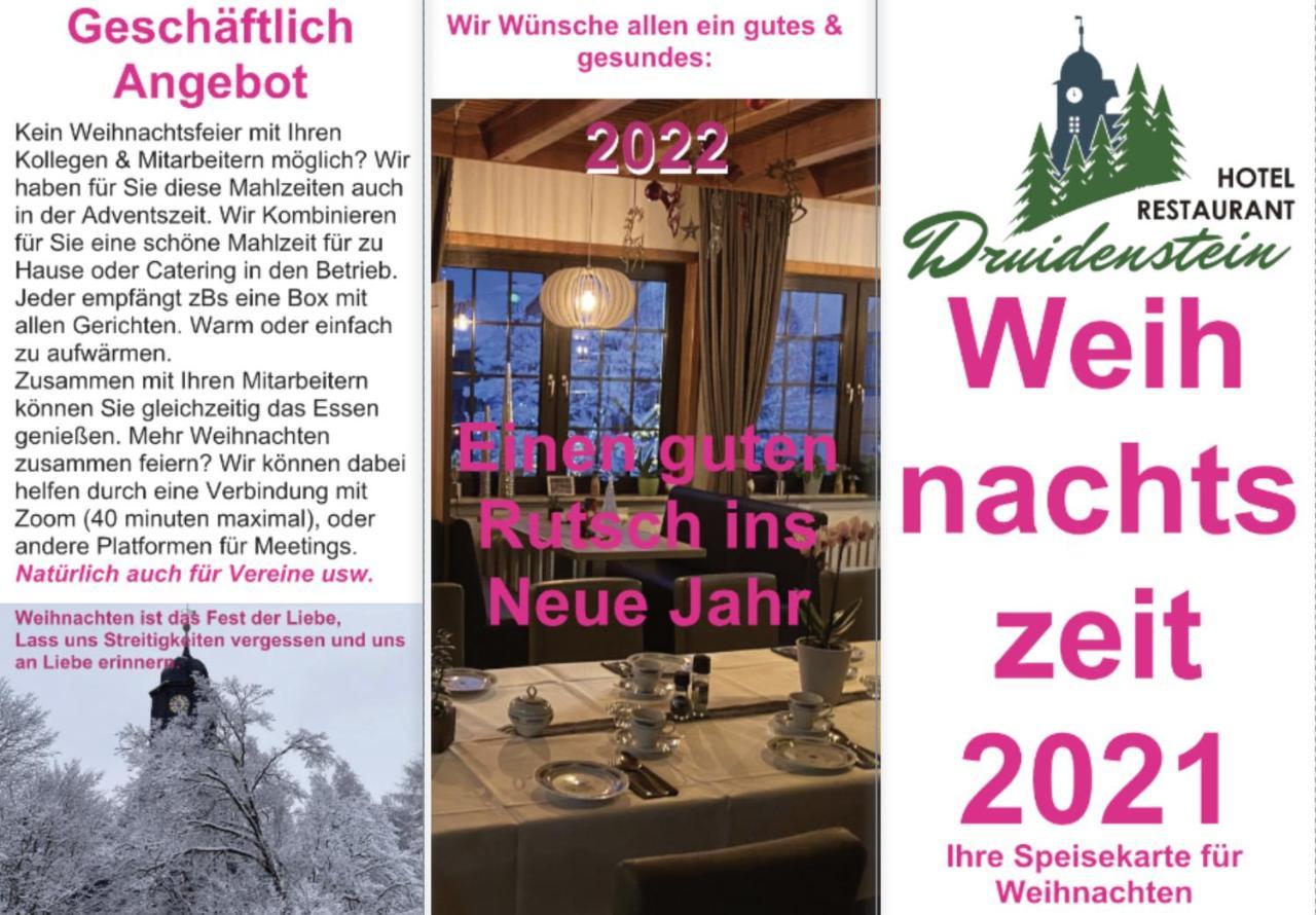 Hotel & Restaurant Druidenstein Trautenstein Eksteriør bilde